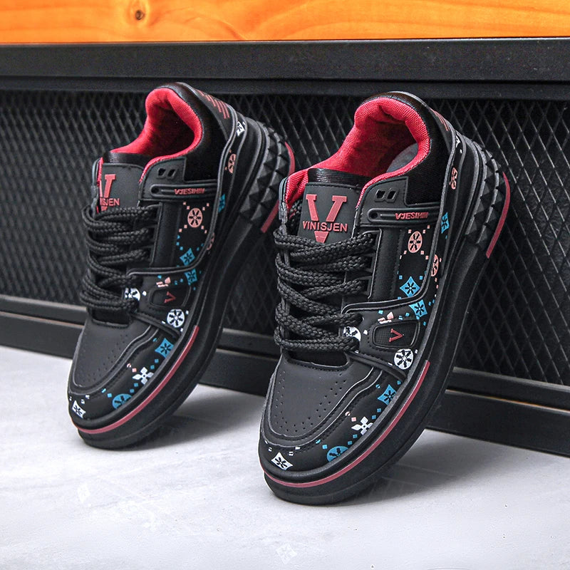 Mixed Color Mesh Lightweight Breathable Footwear Flat Men New Man Casual Shoes Fashionable Comfortable Outdoor Men's Sneakers 44