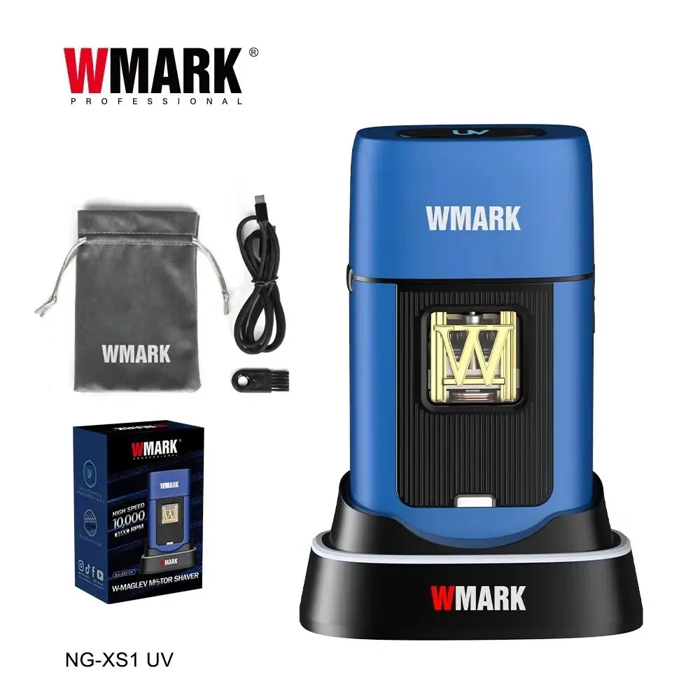 WMARK Professional Clippers DLC Blade Hair Trimmer Electric Shaver 10000RPM W-Maglev Motor Clipper for Men NG-X1 NG-XS1 NG-XT1