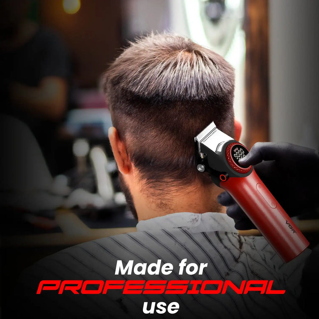 VGR Hair Trimmer Professional Shaver Razors Cordless Barber Clippers 9000 RPM Beard Trimmer Haircut Trimmer for Men V-001 V-377