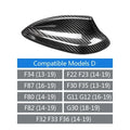 Shark Fin Fish Fin Antenna Cover for BMW F10 F11 F22 F30 F34 F80 F87 F32 F36 F82 F01 G11 G20 G12 G30 M5 2 3 4 5 7 M2 M3 M4 M5