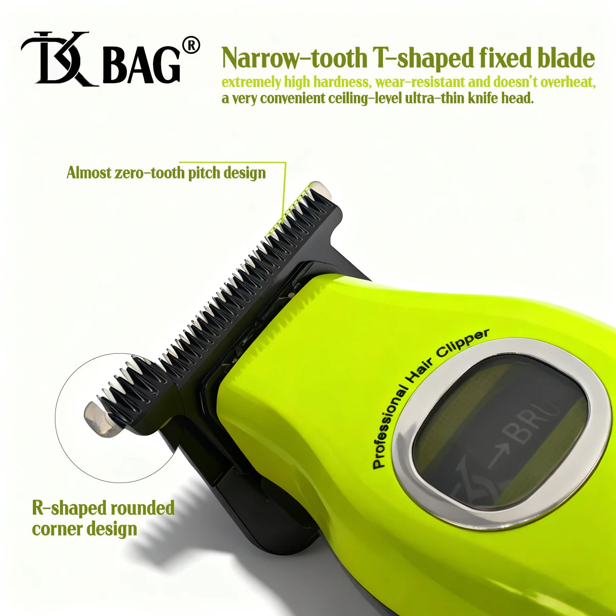 BRDCLIP Professional External Rotor R1 7000-7500-8000RPM Hair Clipper Barber Kit Brushless Motor DK Trimmer Shaver 609 10000RPM