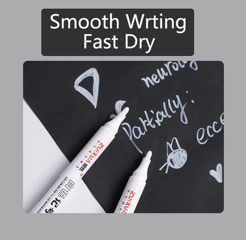 1/3/5 Pcs White Marker Pens set