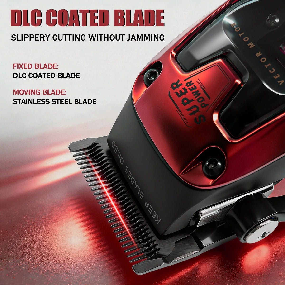 VGR Hair Clippers Professional Hair Trimmer Barber Clippers 11000 RPM Hair Cutting Machine Vector Motor Trimmer for Men V-668
