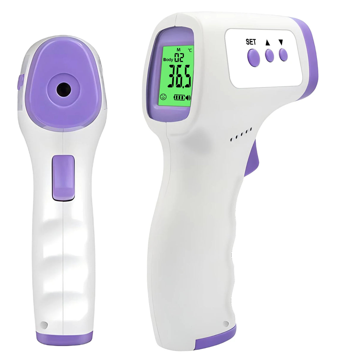 Digital Infrared Non-Contact Fever Thermometers Or Medical Portable Finger Pulse Oximeter Blood Oxygen