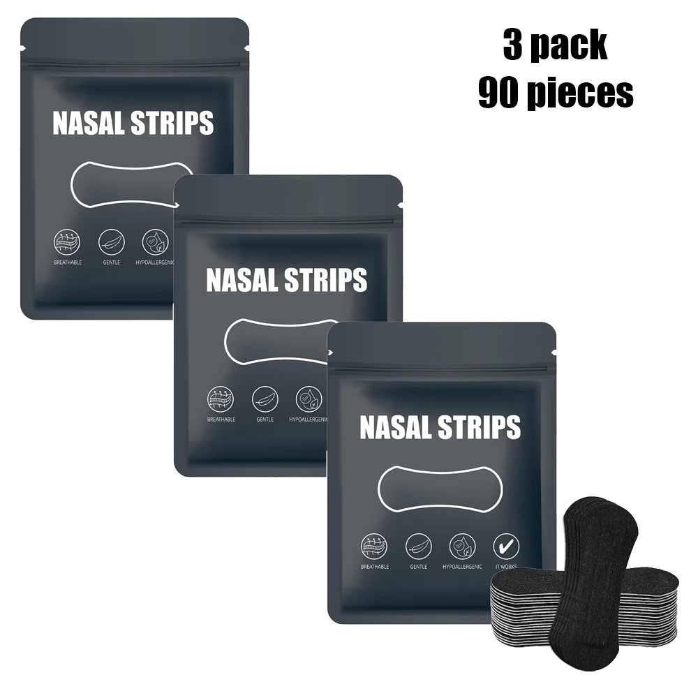 30/60/90/150 Pieces,ACCorrection Physical Expansion Breathable Nasal Patch Nasal Strips