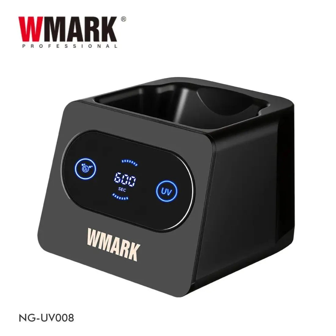 WMARK NG-UV008 UV Ozone Sterilizer Box for Hair Clippers Trimmers Shavers Automatic Barber Tool Disinfection Case