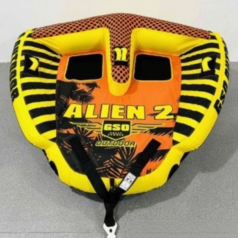 Ultra-Low Price Inflatable Multi-Person Backrest Water Towing Boat Hot 2-3-4 Towing Hovercraft