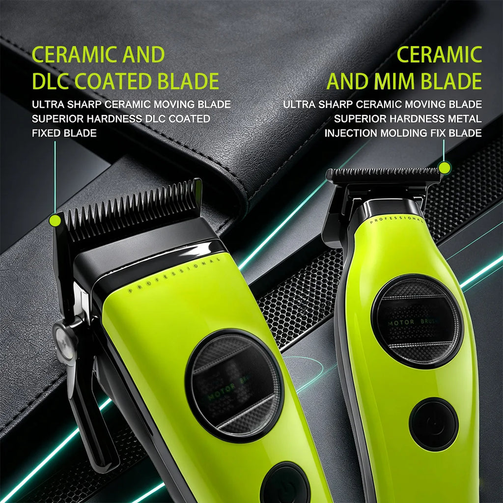 VGR Hair Trimmer Professional Brushless Motor Clipper Hair Cutting Machine Adjustable Charging Base Hair Trimmer for Men V-880
