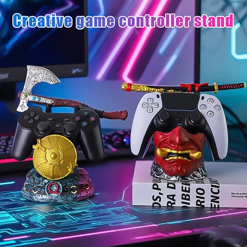New God Of War Game Controller Creative Stand Unique Gamepad Stand Desktop Decoration Game Accessory