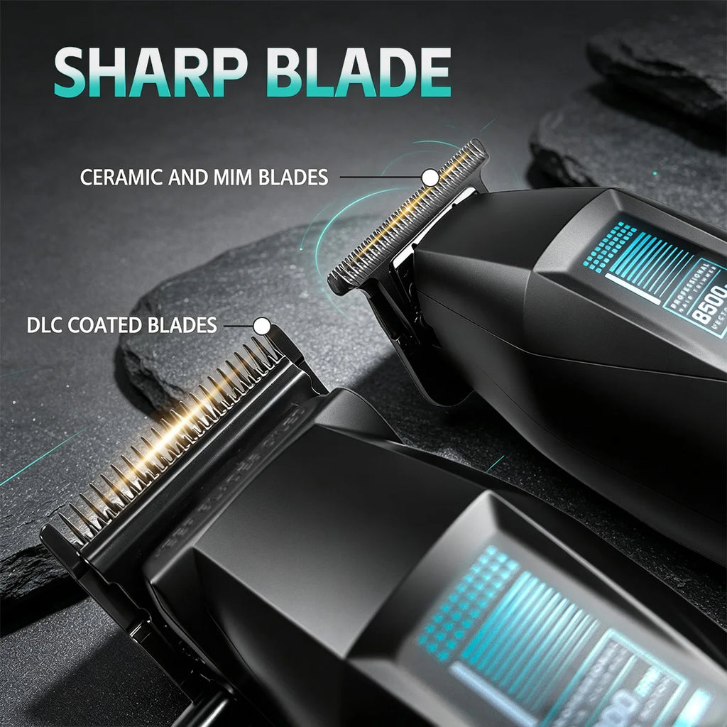 VGR Hair Trimmer Professional Clippers Barber Vector Motor 11000 RPM Hair Cut Machine Adjustable Cordless Trimmer for Men V-875