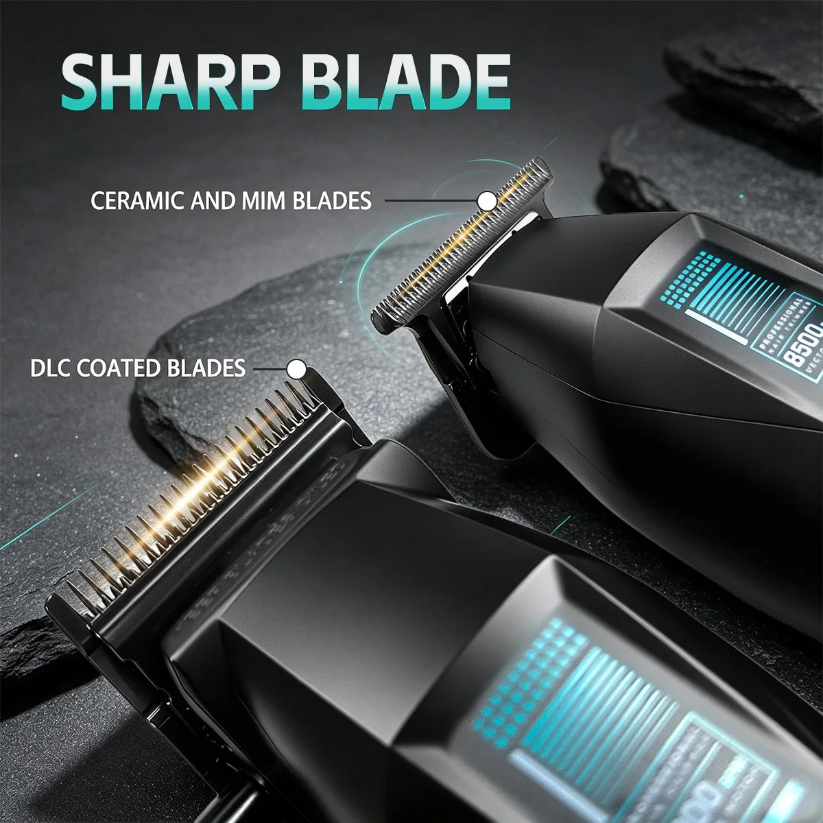 VGR Hair Trimmer Professional Clippers Barber Vector Motor 11000 RPM Hair Cut Machine Adjustable Cordless Trimmer for Men V-875