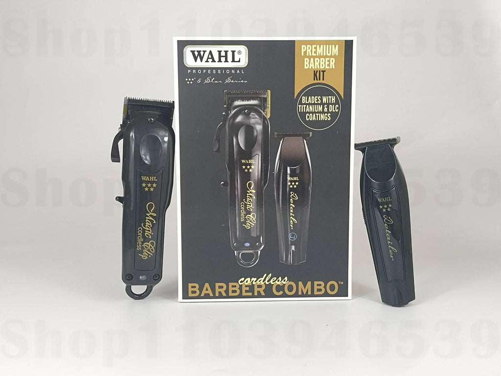 Original WAHL 3025397 Professional 5-Star Series Cordless Barber Combo Includes 5-Star Black Magic Clip & 5-Star