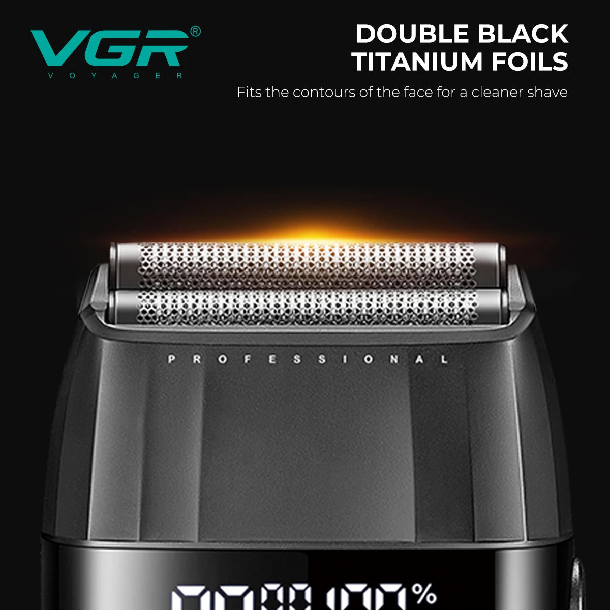 VGR Hair Trimmer Professional Clippers Cordless Hair Clipper Electric Clippers 9000 RPM Adjustable Hair Trimmer for Men V-640 s3