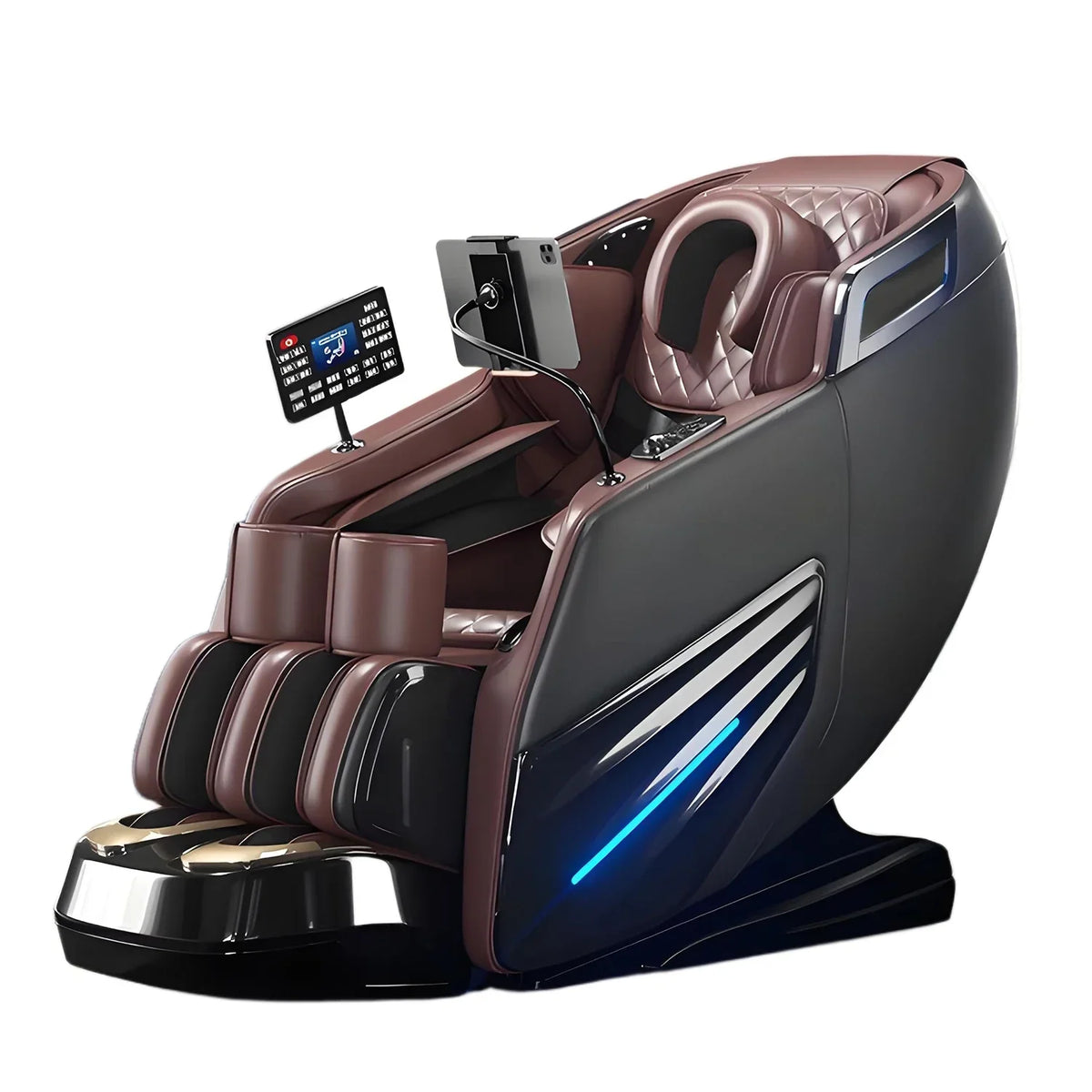 6D AUTO Massage Chair Full Body Massage Zero Gravity Relaxation Recliner with SL-Track Bluetooth Speaker and Heating Function