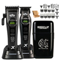 Shaver 10000RPM Barber Professional BRDCLIPR 6000RPM-8000RPM Hair Clipper Outer-Rotor Brushless Motor Detachable Blade Trimmer