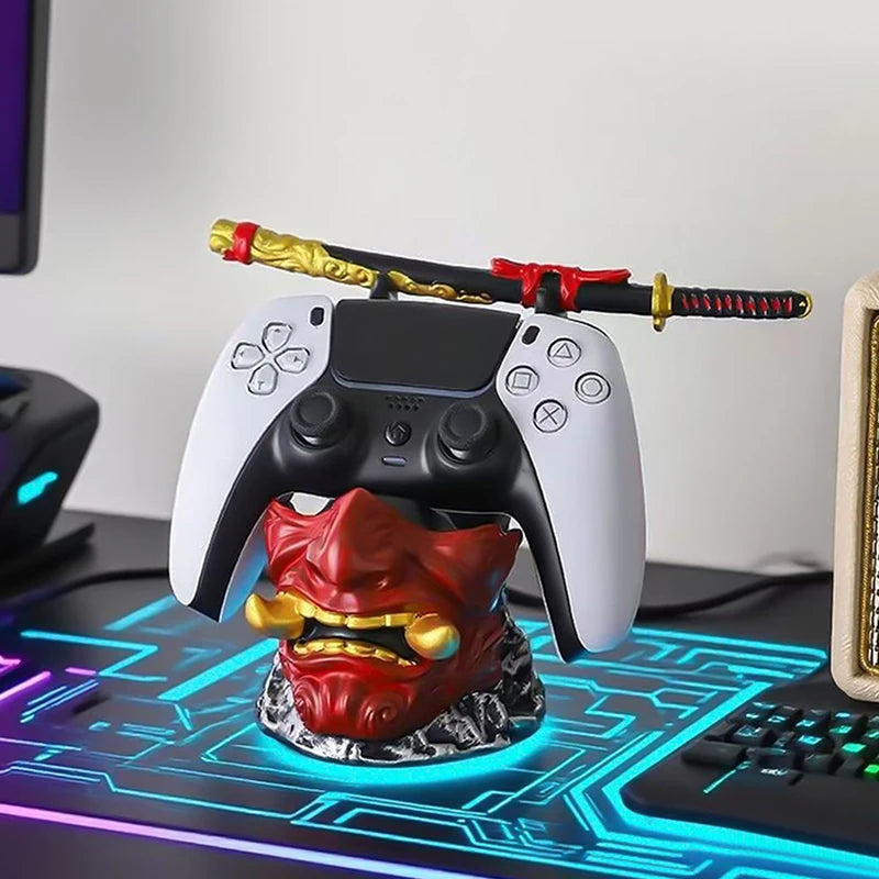 New God Of War Game Controller Creative Stand Unique Gamepad Stand Desktop Decoration Game Accessory