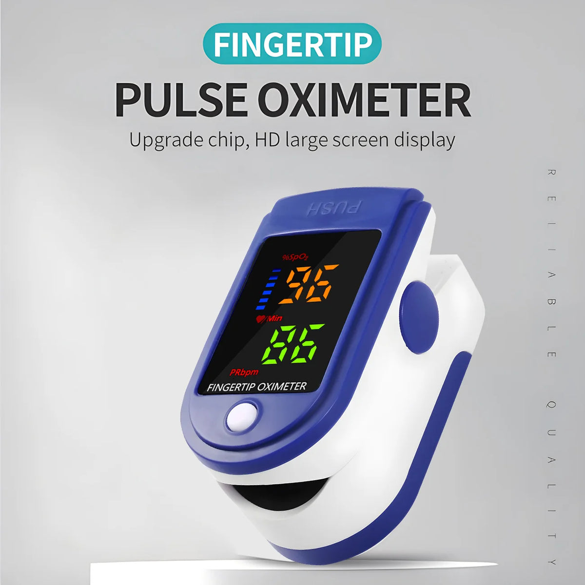 Digital Infrared Non-Contact Fever Thermometers Or Medical Portable Finger Pulse Oximeter Blood Oxygen