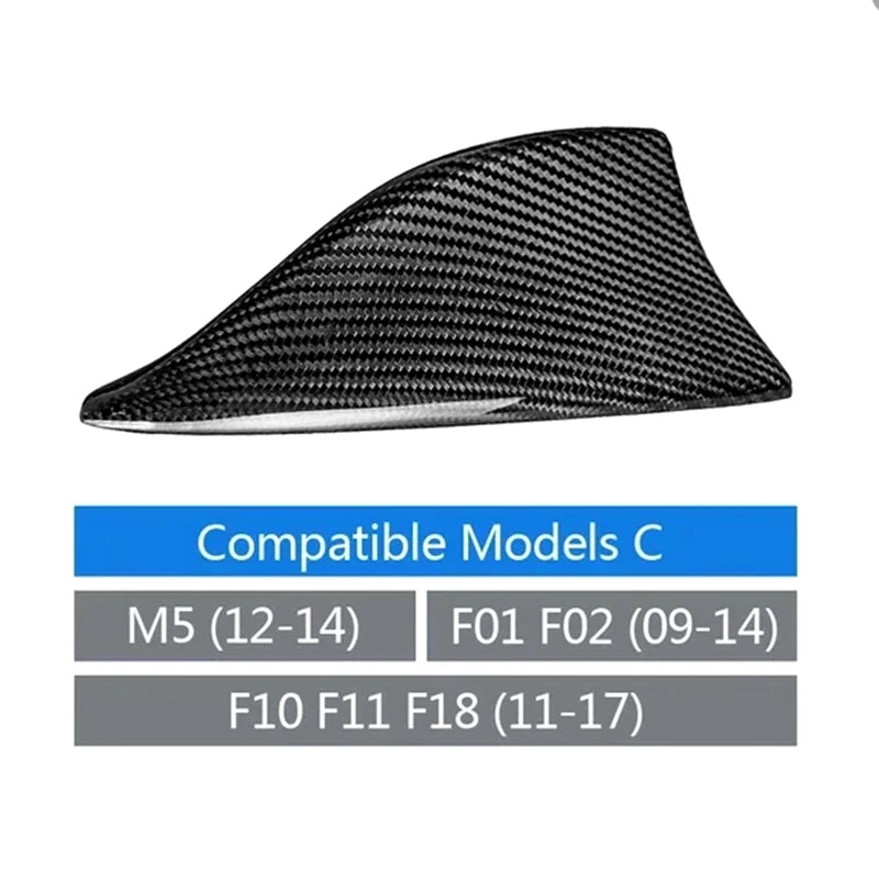 Shark Fin Fish Fin Antenna Cover for BMW F10 F11 F22 F30 F34 F80 F87 F32 F36 F82 F01 G11 G20 G12 G30 M5 2 3 4 5 7 M2 M3 M4 M5
