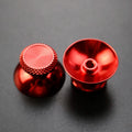 YUXI 2PCS Metal Analog Joystick Thumb Stick Grip Cap Replacement Parts for PS5 Controller Thumbstick Replacement