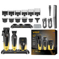 VGR Hair Trimmer Professional Clipper Cordless Barber Combo Electric Shaver Haircut Machine Cordless Trimmer for Men V-196 S3