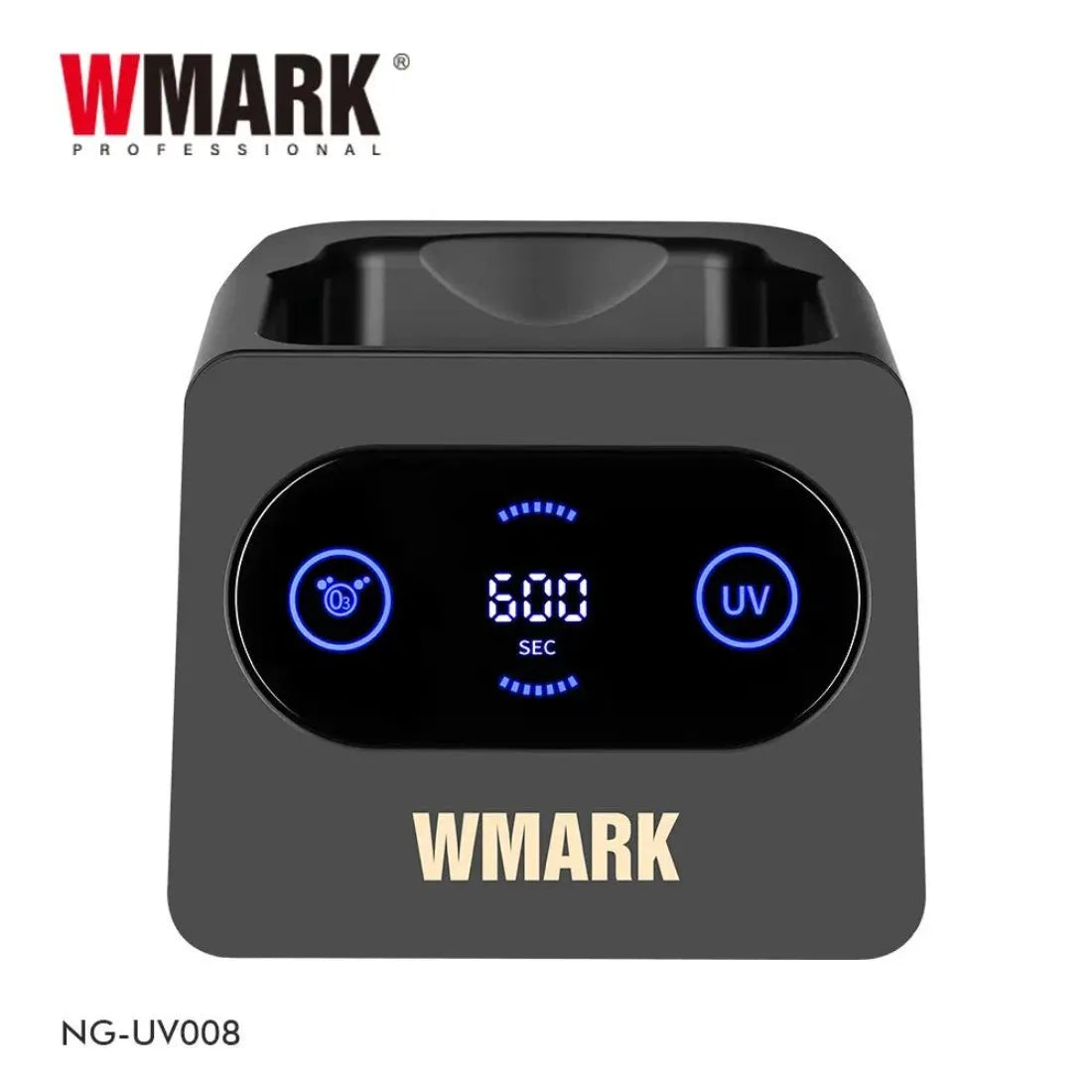 WMARK NG-UV008 UV Ozone Sterilizer Box for Hair Clippers Trimmers Shavers Automatic Barber Tool Disinfection Case