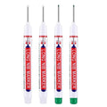 4Pcs/Set 20mm Deep Hole Long Nib Head Markers For Metal Perforating Pen Waterproof Bathroom Woodworking Decoration Multi-Purpose