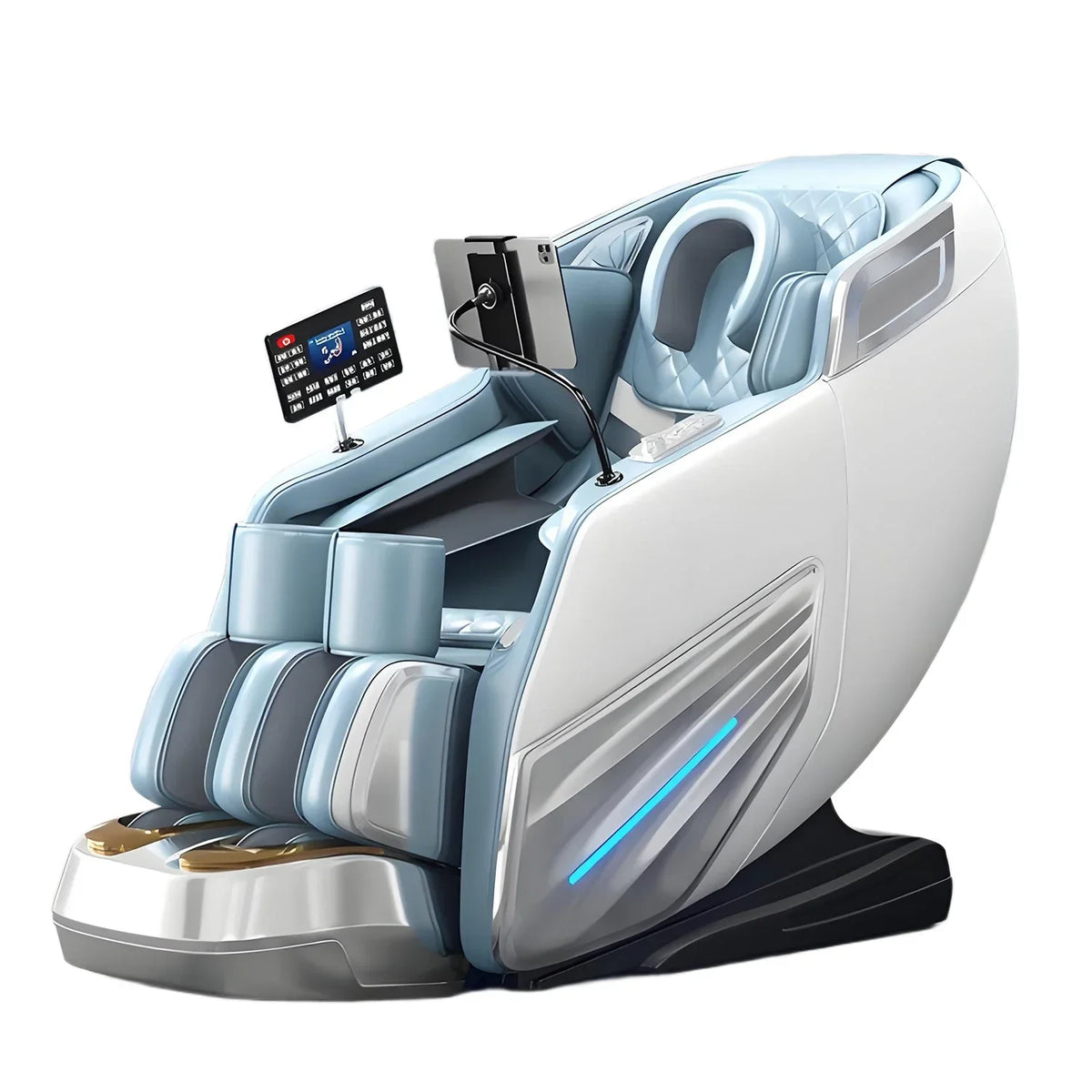 6D AUTO Massage Chair Full Body Massage Zero Gravity Relaxation Recliner with SL-Track Bluetooth Speaker and Heating Function