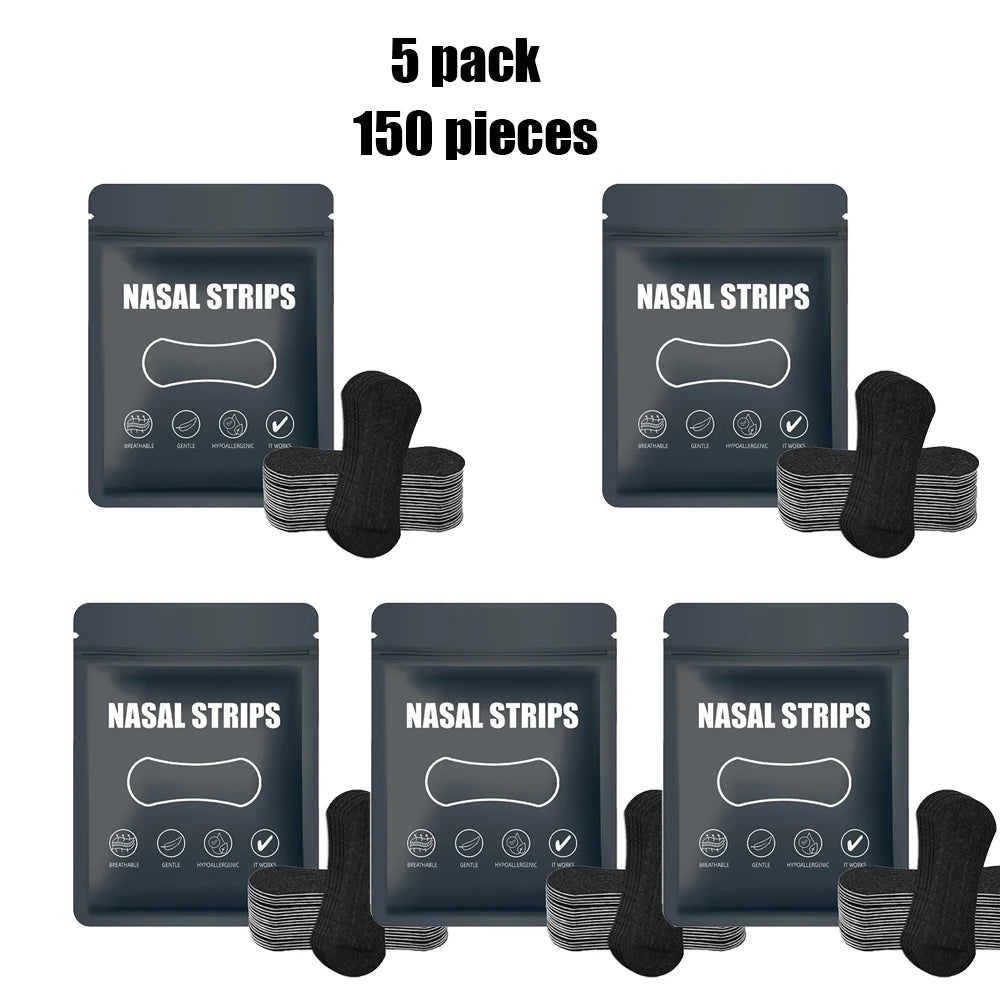 30/60/90/150 Pieces,ACCorrection Physical Expansion Breathable Nasal Patch Nasal Strips