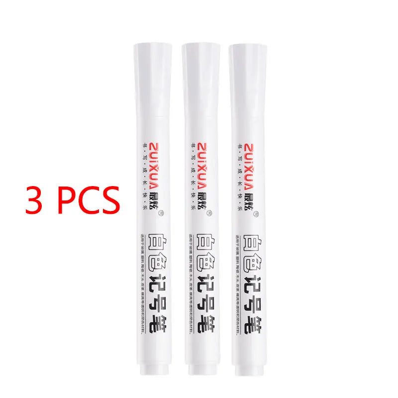 1/3/5 Pcs White Marker Pens set