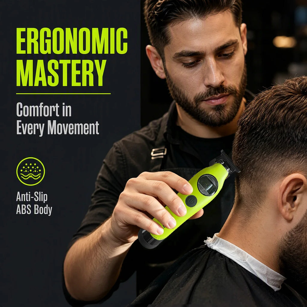 VGR Hair Trimmer Professional Brushless Motor Clipper Hair Cutting Machine Adjustable Charging Base Hair Trimmer for Men V-880
