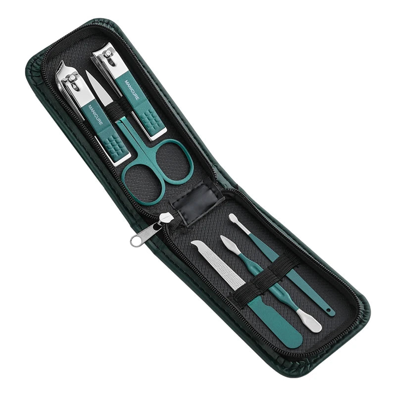 Nail Scissors Set Household High End Mens And Womens Special Nail Clippers  6 Piece Portable Household